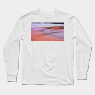 Pink Orange Reflective Spring Long Sleeve T-Shirt